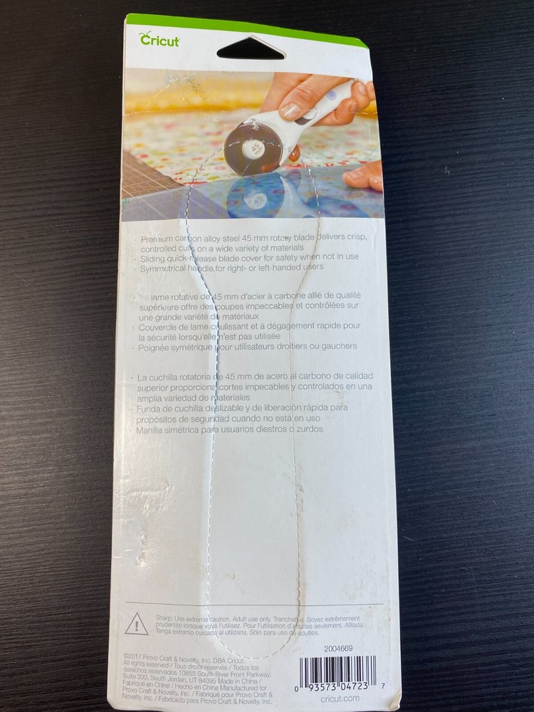 CRICUT ROTARY CUTTER 45mm 2004669 NEW