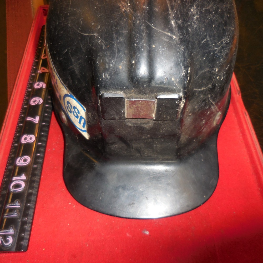 Vintage MSA Low Vein Cap Coal Mining Helmet Hat Coal Miners Hat