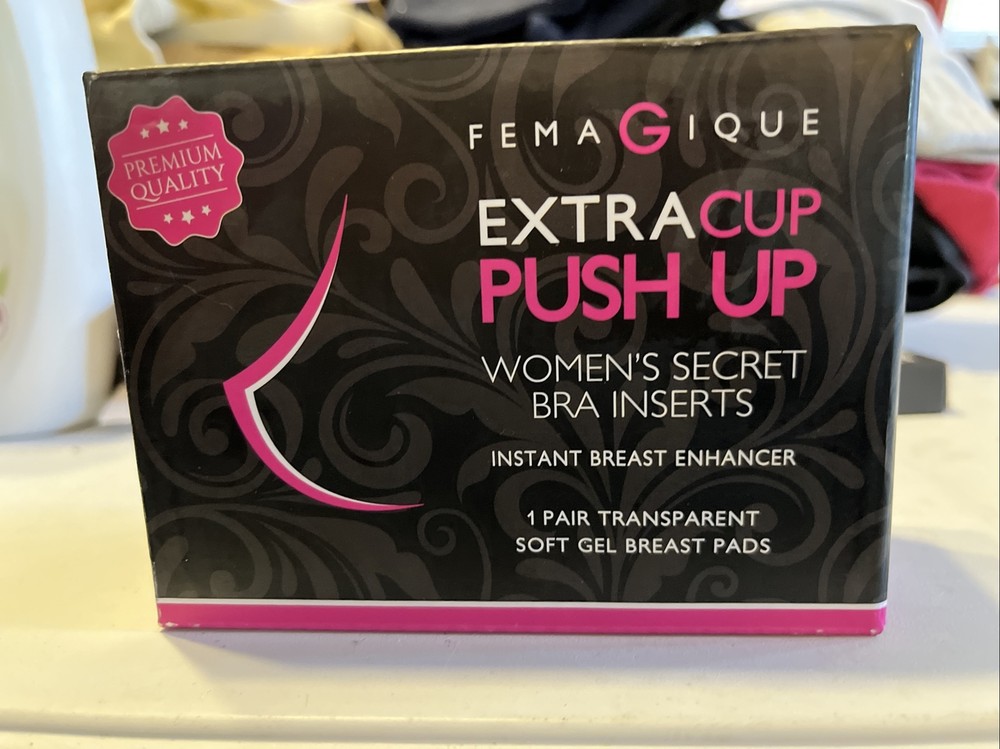 Femagique Extra Cup Push Up Bra Inserts Size Medium