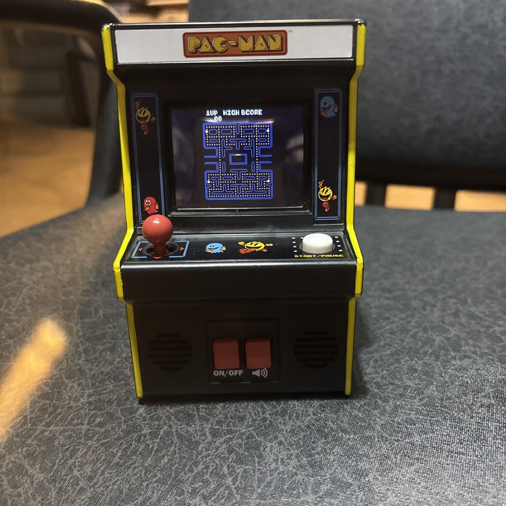 🕹️ Pac-Man (Works) + Dig Dug Mini Arcade Lot – Basic Fun 2018/2019