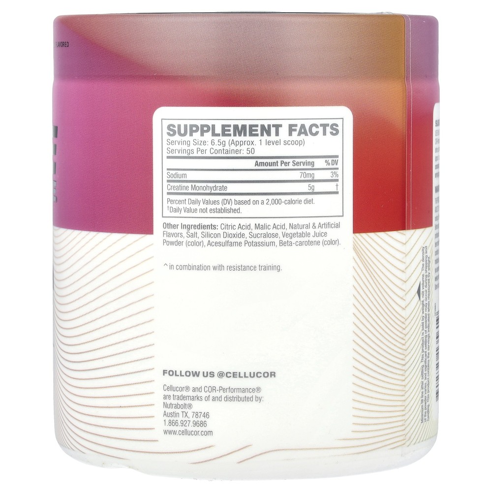 Creatine COR-Performance®, Fruit Punch, 11.5 oz (325 g)