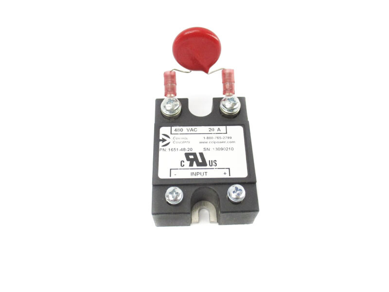 CONTROL CONCEPTS 1651-48-20 480VAC 20A UNMP