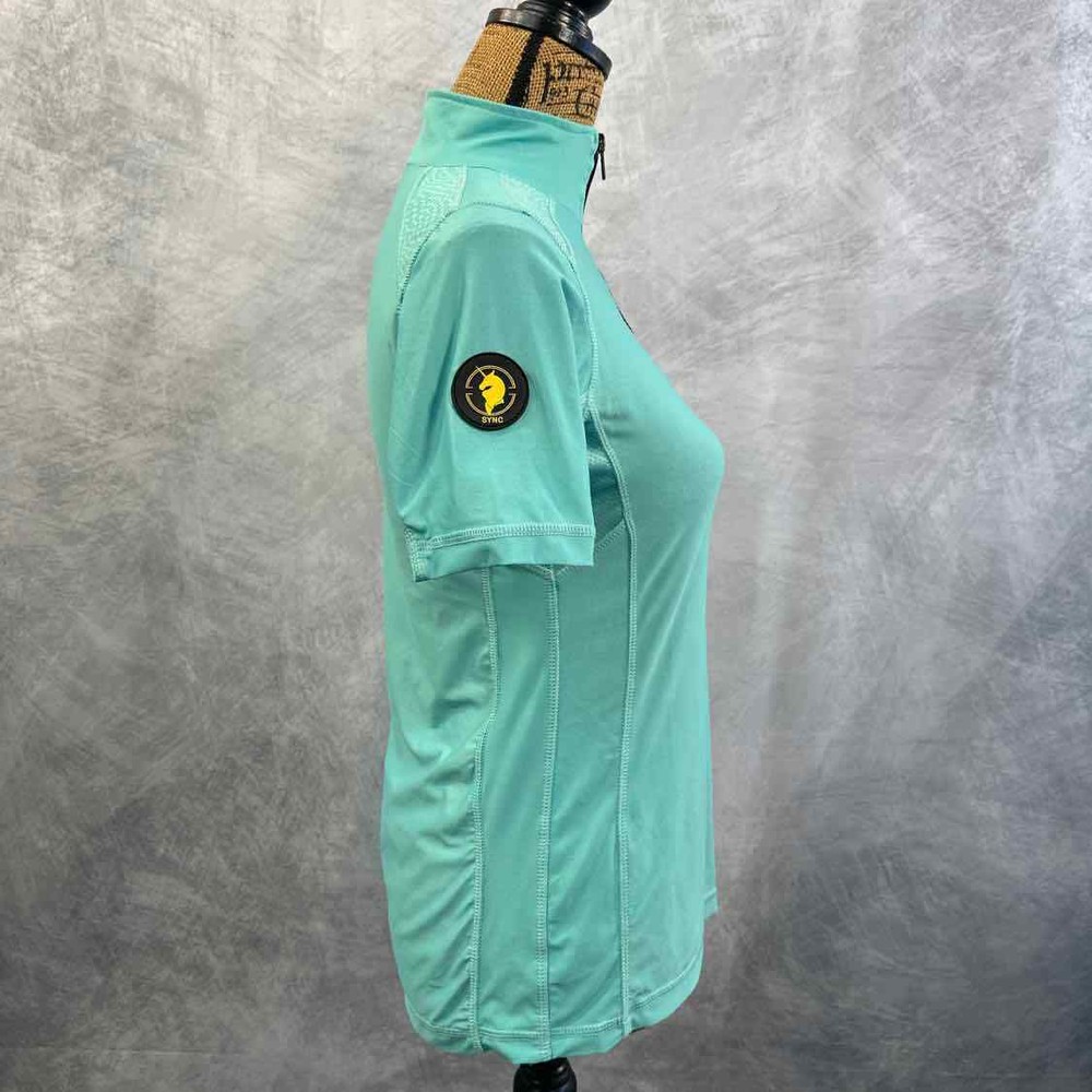 SYNC Equestrian Teal Dressage Pad, Boot, Shirt Set