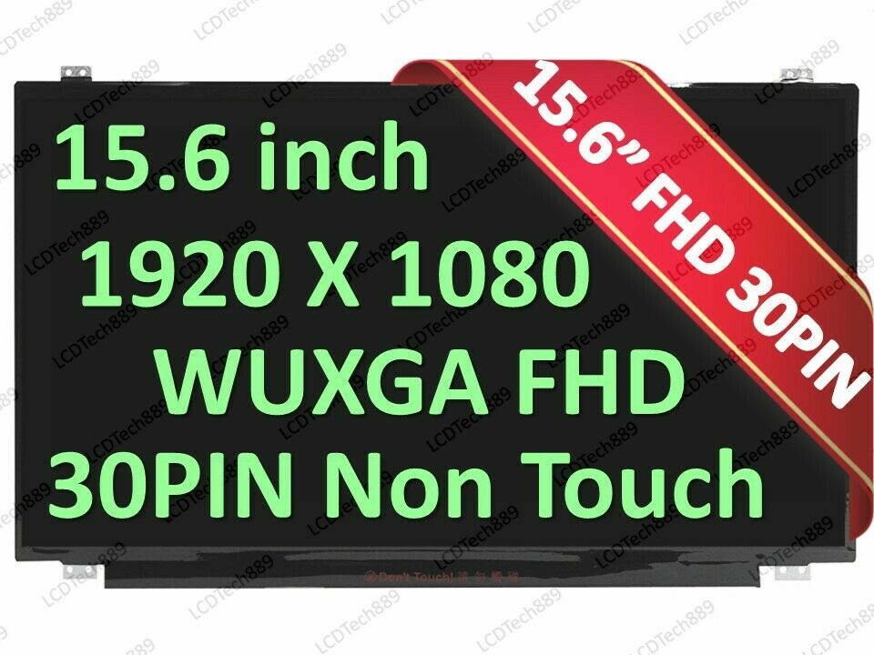 New 15.6" LED LCD Screen for B156HAN02.1 with top and bottom brackets Only