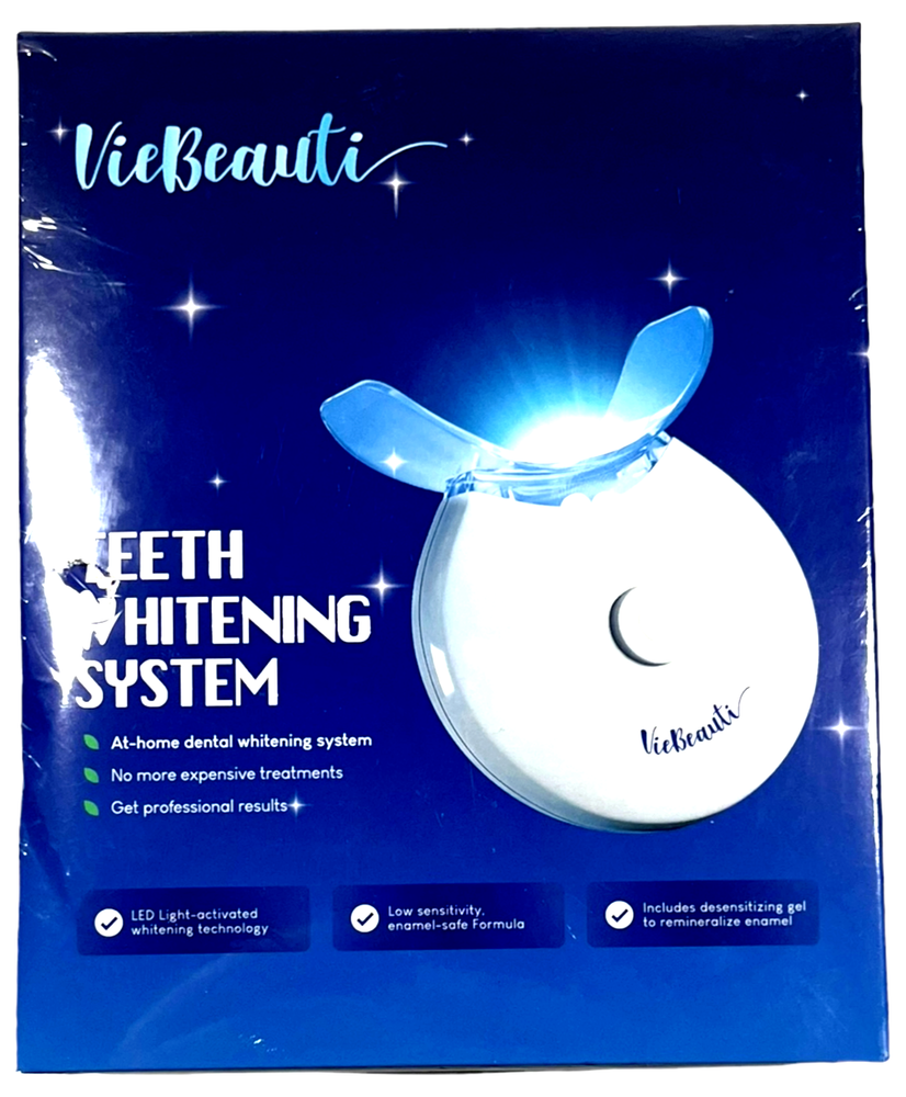 VicBeauti Teeth Whitening System LED Light Activated Technology