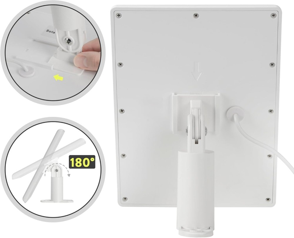 Ring Solar Panel(2nd Generation), 5W Panel Charger 2Pack White