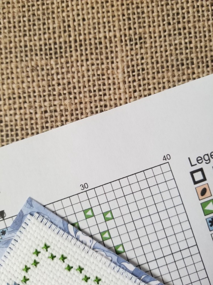 Counted Cross Stitch Sheep Scripture Bookmark Pattern