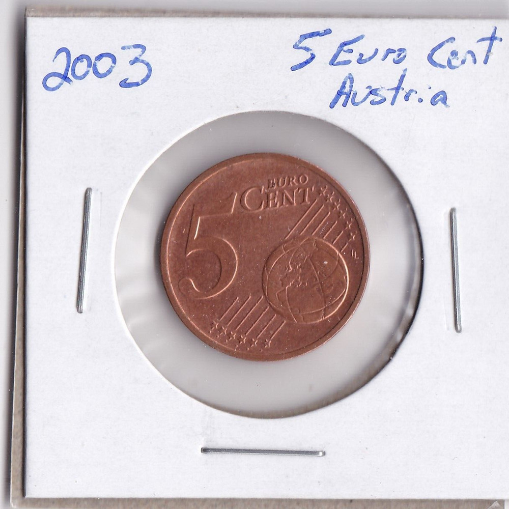 2003 Austria 5 Eurocent