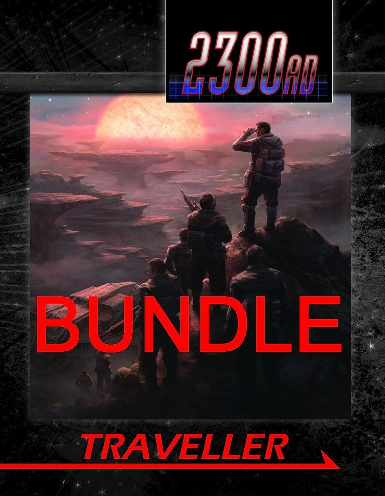 Traveller 2300AD RPG: 4 Book Value Bundle, New