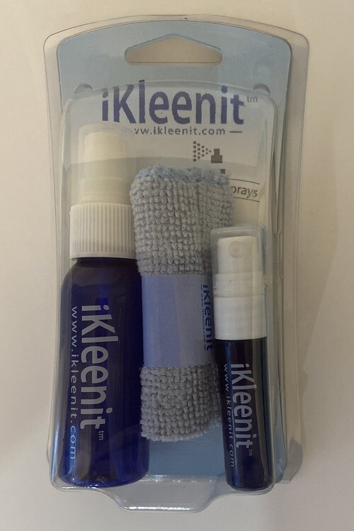 iKleenit Kit, eco-friendly cleaner for electronic gadgets.