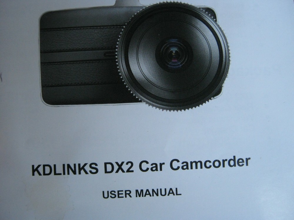 KDLINKS DX2 Car Camcorder DashCam 290* Wide Angle Coverage