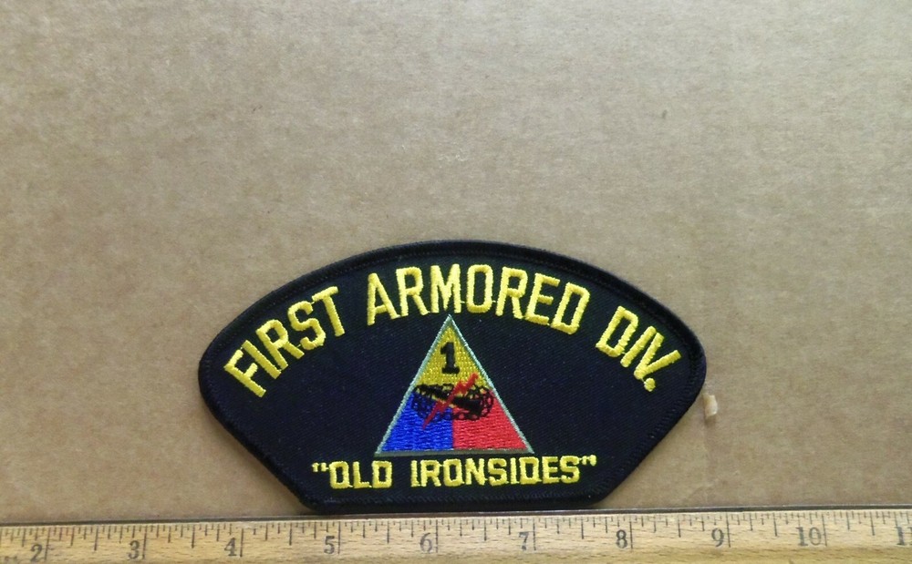 US Army - First Armored Division Embroidered Patch
