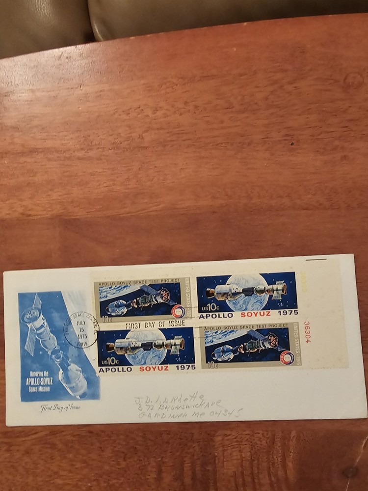 USPS RUSSIAN APOLLO SOYUZ 7 7 1975