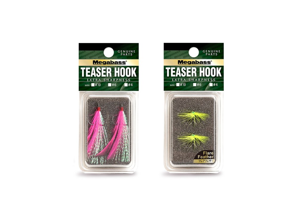 ** Megabass TEASER HOOK Variations