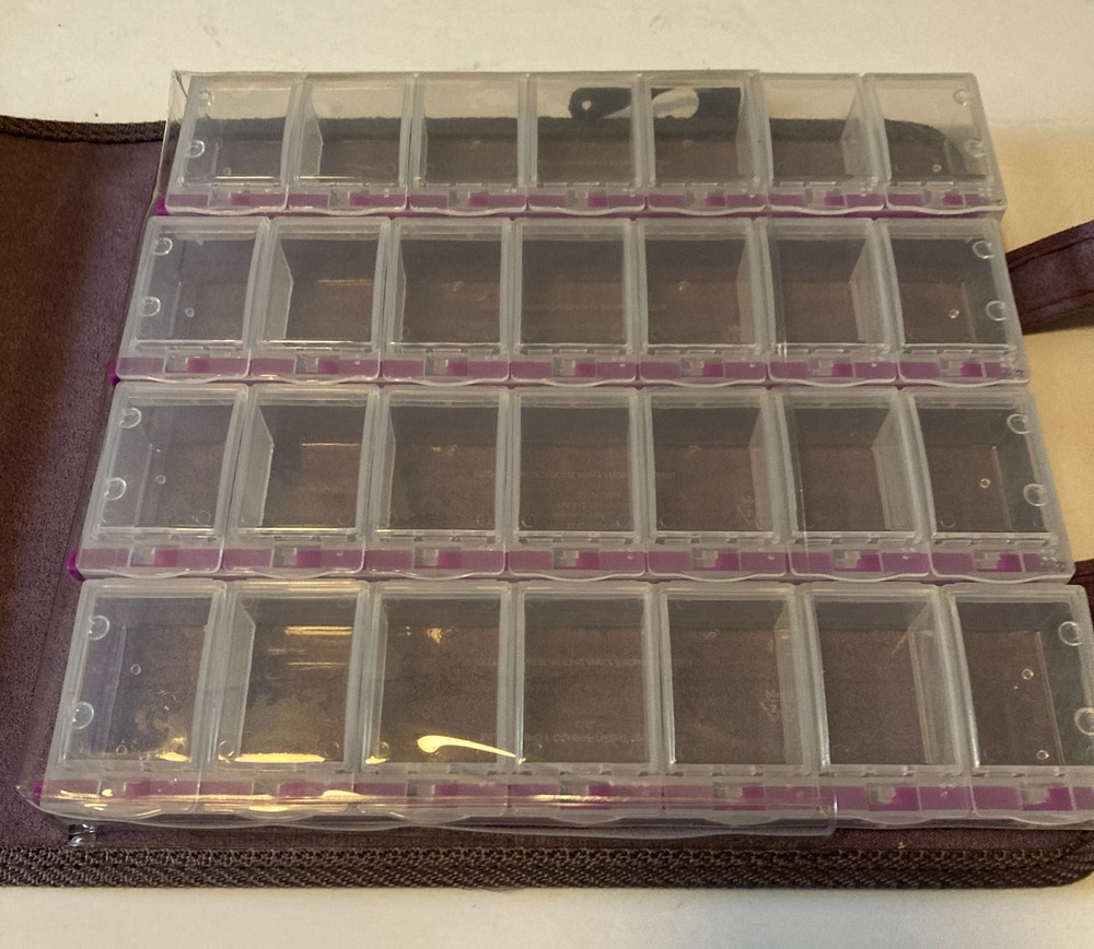 CraftMates Lockables Double-Sided Storage Case Brand New