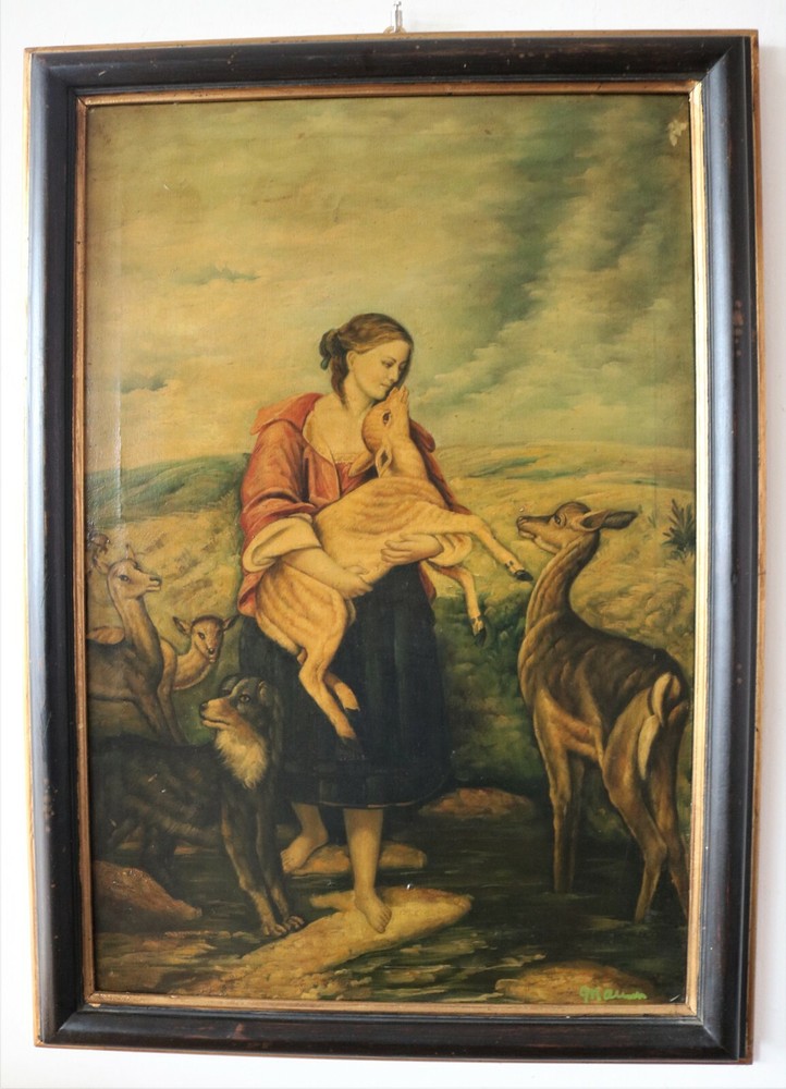 PAINTING "SHEPHERDESS"