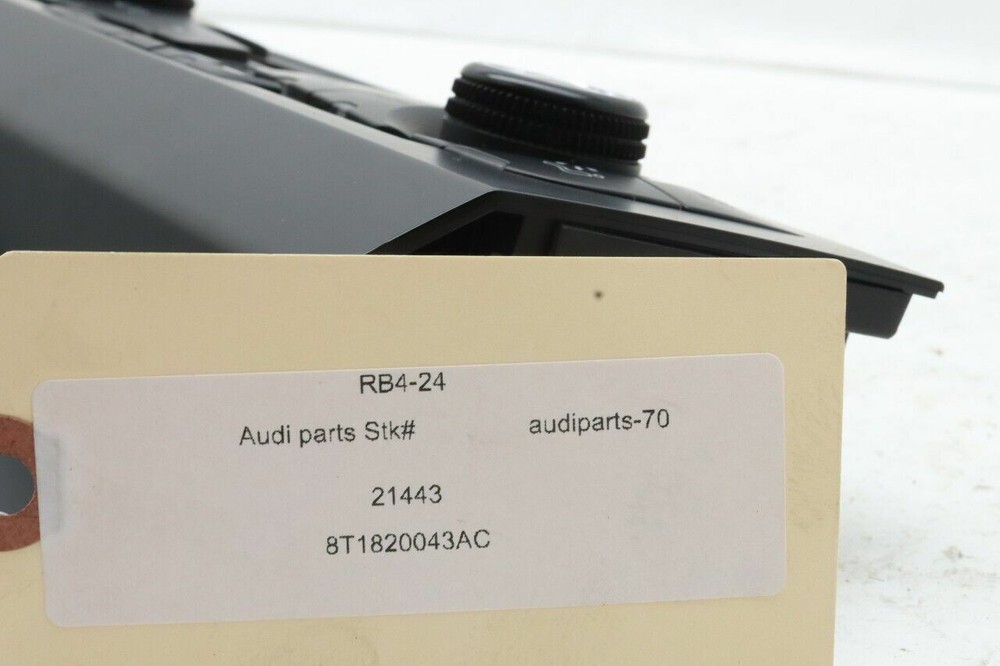 2009-2010 Audi A4 A5 S4 S5 Climate Temperature Control Panel OEM