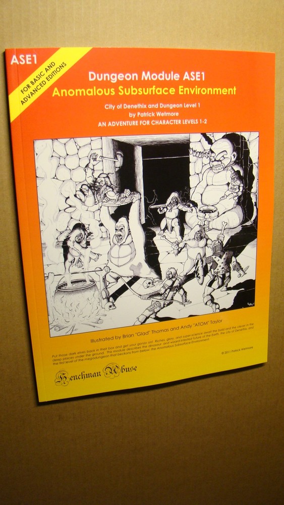 MODULE - ASE1 *NM+ 9.6* ANOMALOUS SUBSURFACE ENVIRONMENT - DUNGEONS DRAGONS