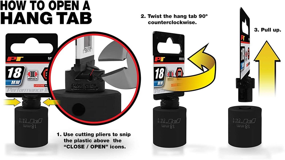 Performance Tool M787 1" Dr 7" Impact Extension