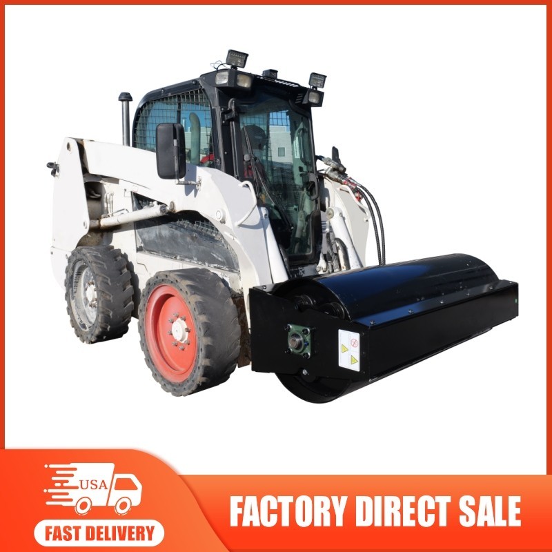 Skid Steer Loader 1.5m Soil Vibratory Roller Compactor Attachment  for Bobcat