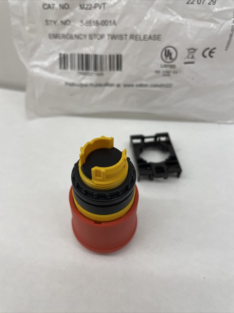 Emergency Stop Push Button Eaton M22-PVT