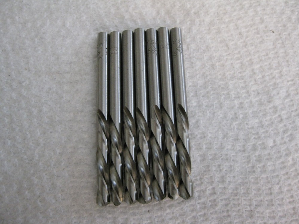 #23 Left Hand Screw Machine Drill HS Cleveland 7pc lot
