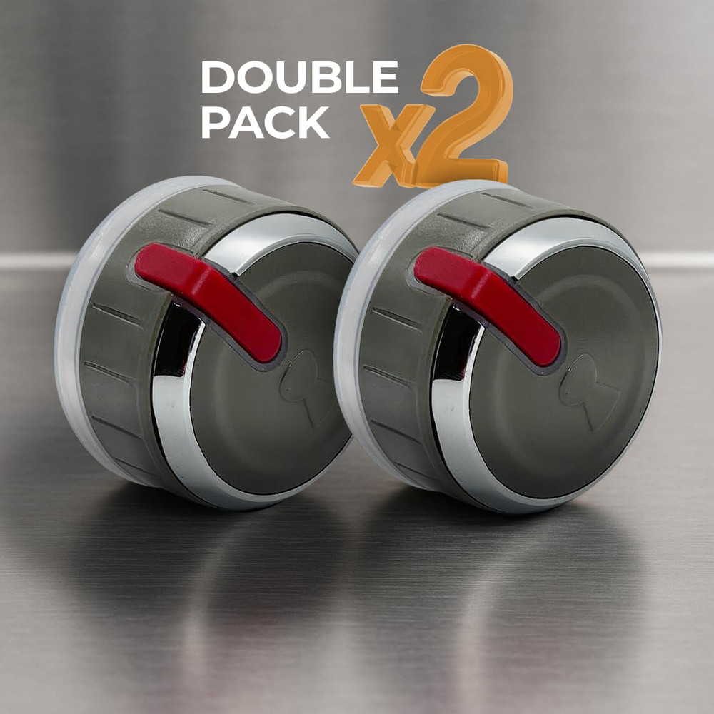 Replacement Control Knobs Compatible with Weber Genesis II 66754 – 2-Pack Grill