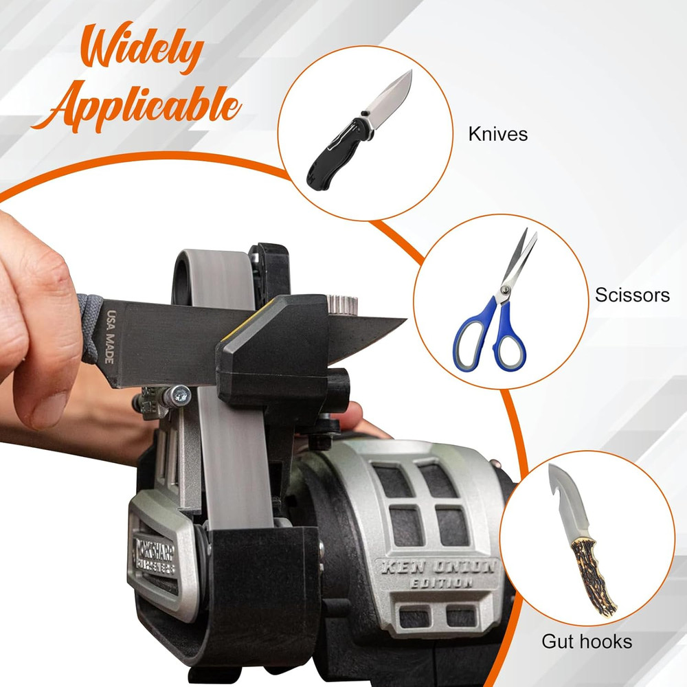 27Pcs 3/4" X 12" Replacement Knife Sharpener Sanding Belt Kit for Work Sharp ...