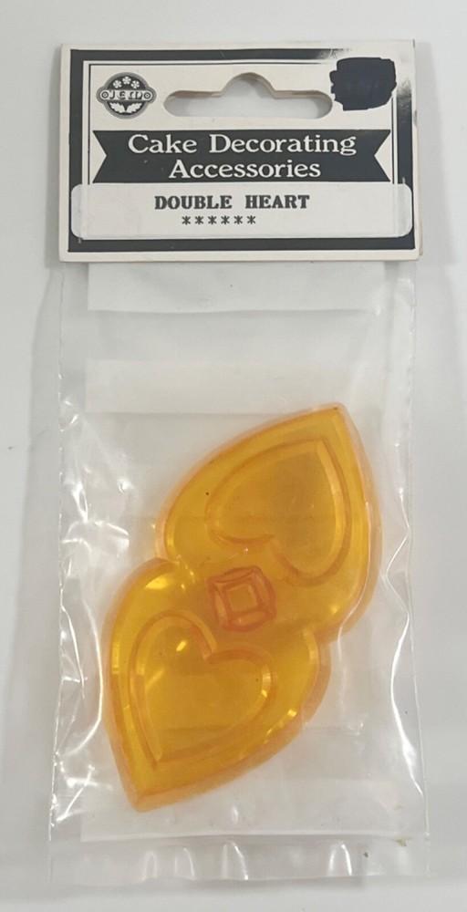 Jem Cake Decorating Accessories Double Heart