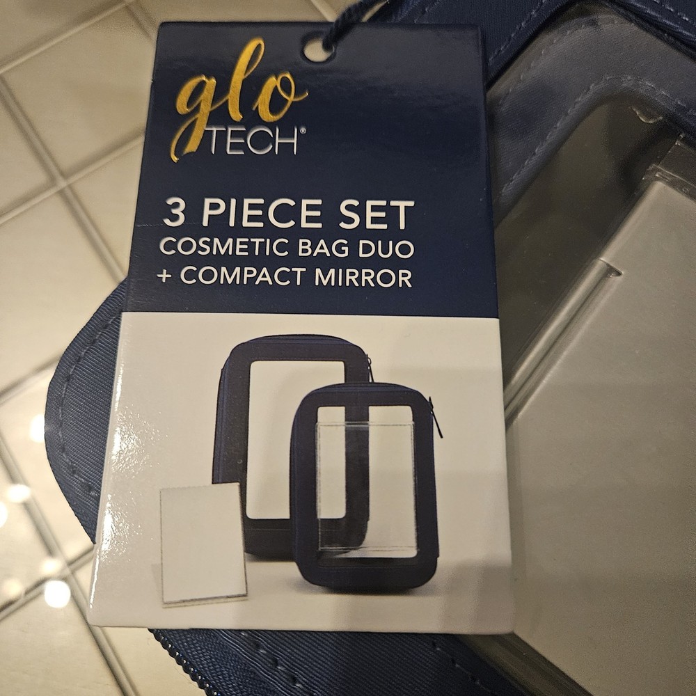 3 Piece Cosmetic Case