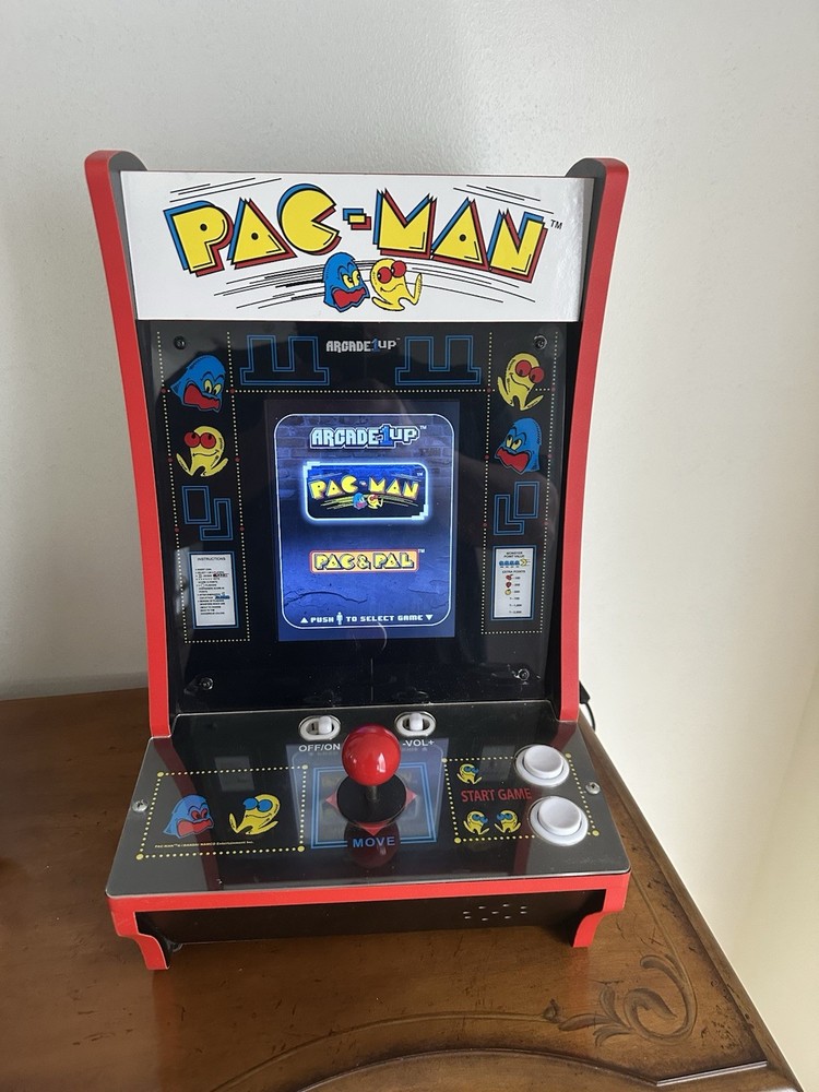 Arcade1up Pac-Man Galaga Countercade Tabletop Arcade Machine - Excellent!!