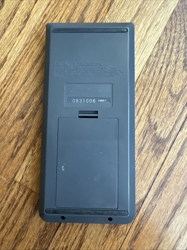Texas Instruments TI-82 Graphing Calculator with Cover - Tested!