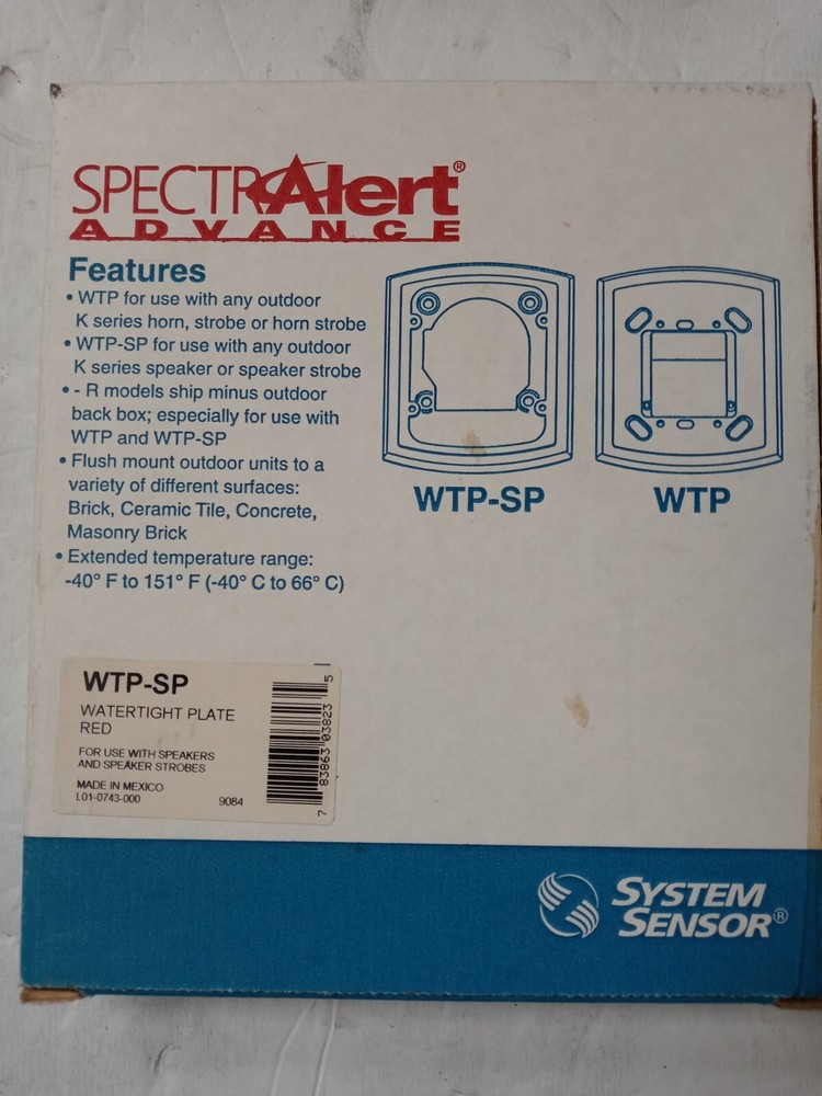 System Sensor WTP-SP - Same Day Shipping