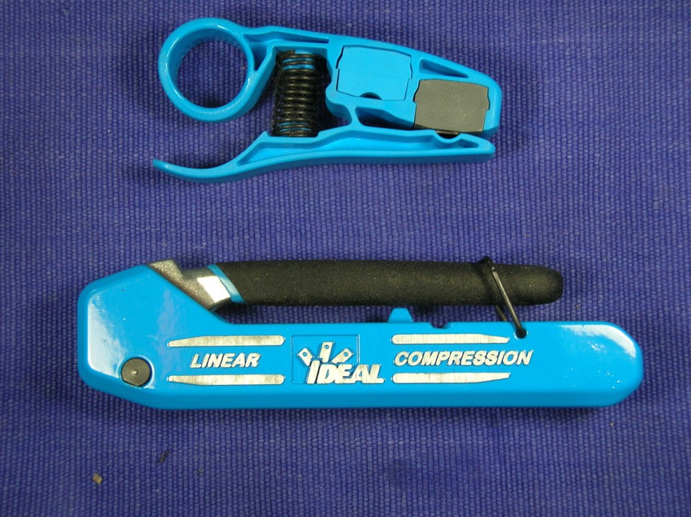 IDEAL 33-632 LINEAR COMPRESSION TOOL ADJUSTABLE F/BNC/RCA