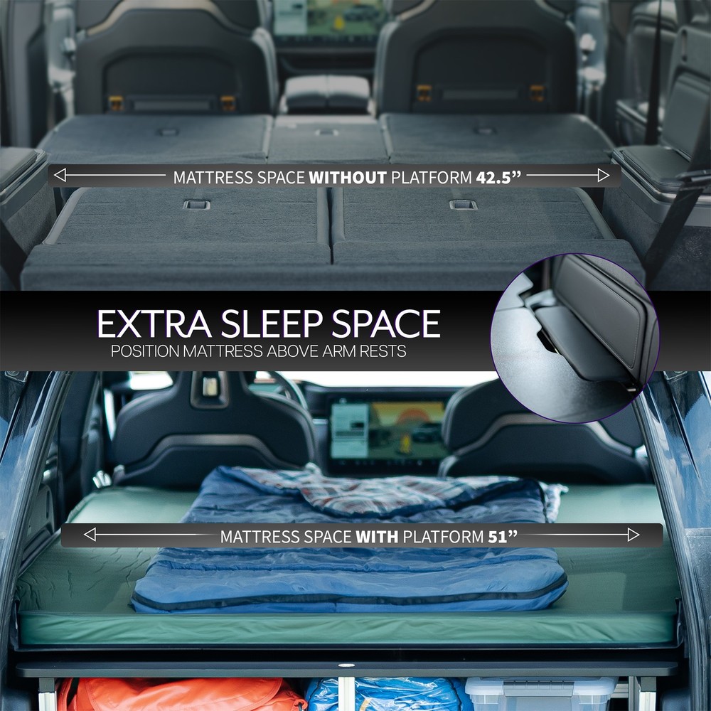 Life Finds Sleeping Platform / Storage System Designed for Rivian R1S