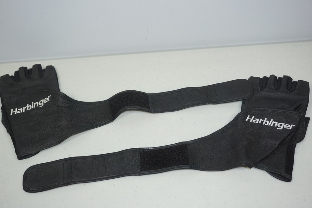 2011 Model Harbinger Weight Lifting Training Half Finger Gloves Size XL