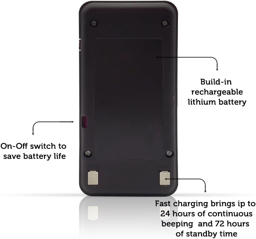 Restaurant Queue Paging System – 24 Rechargeable Pagers with Group Call Feature