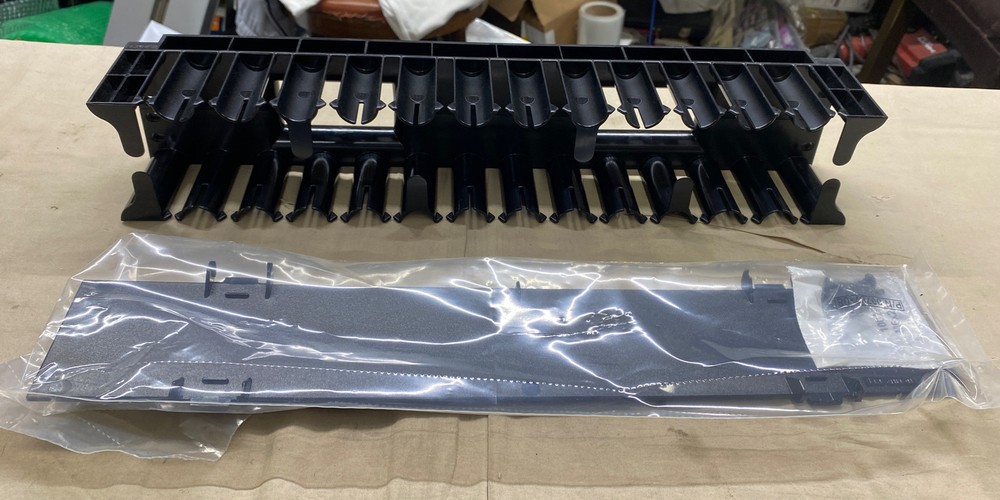 PANDUIT PAN-NET NCMHF2 NETMANAGER HORIZONTAL CABLE MGR,19"