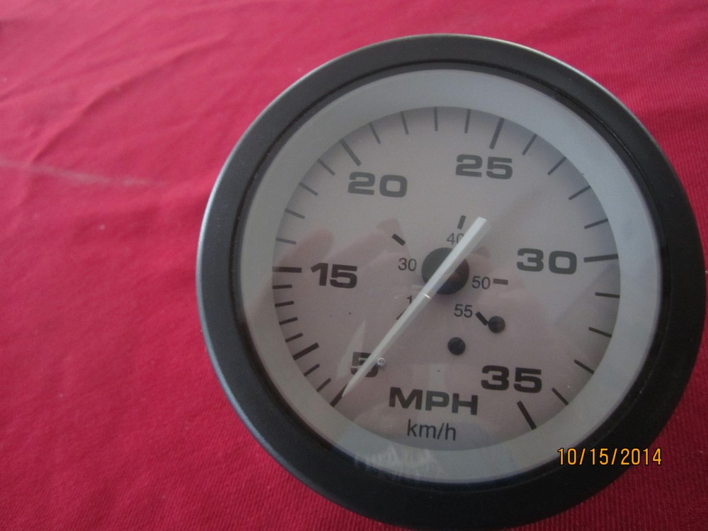 Teleflex 35 MPH Speedometer P# 62775