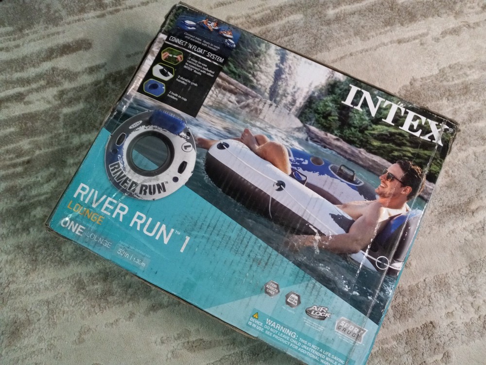 Intex River Run 1 Lounge Connect N Float System New