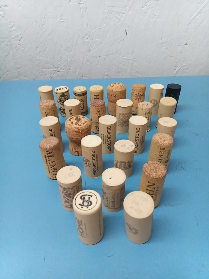 Lot Of 28 Wine Corks (LL)