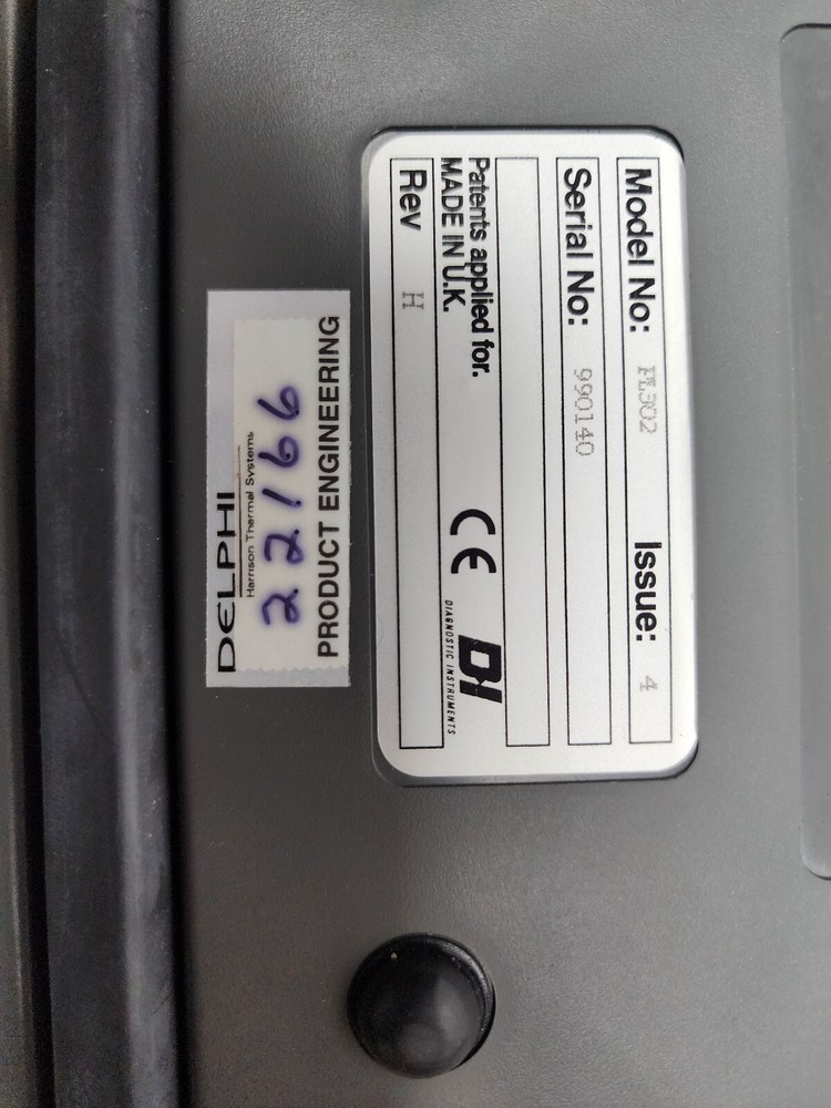 DIAGNOSTIC INSTRUMENTS MACHINE ANALYZER PL302