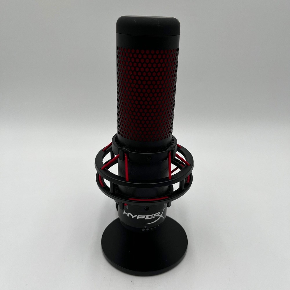HyperX QuadCast S USB Microphone Black Used
