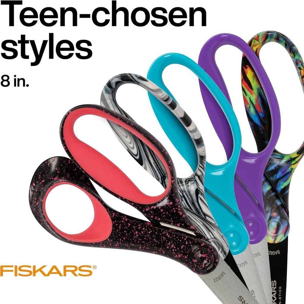 Fiskars 8" Left Hand Scissors