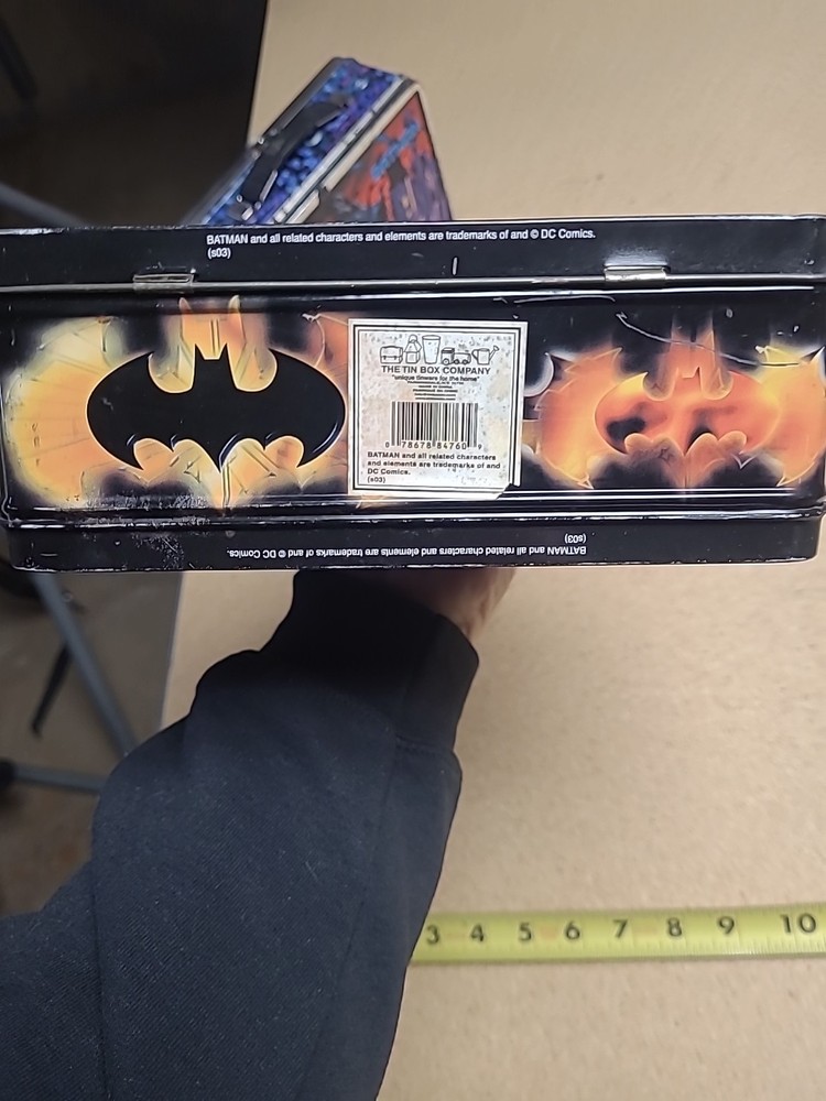 DC Comics Batman Metal Lunch Box