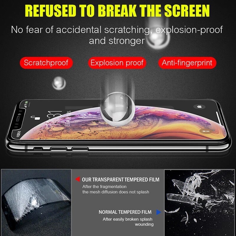 Front & Back Tempered Glass Screen Protector For iPhone 11 XR XS MAX