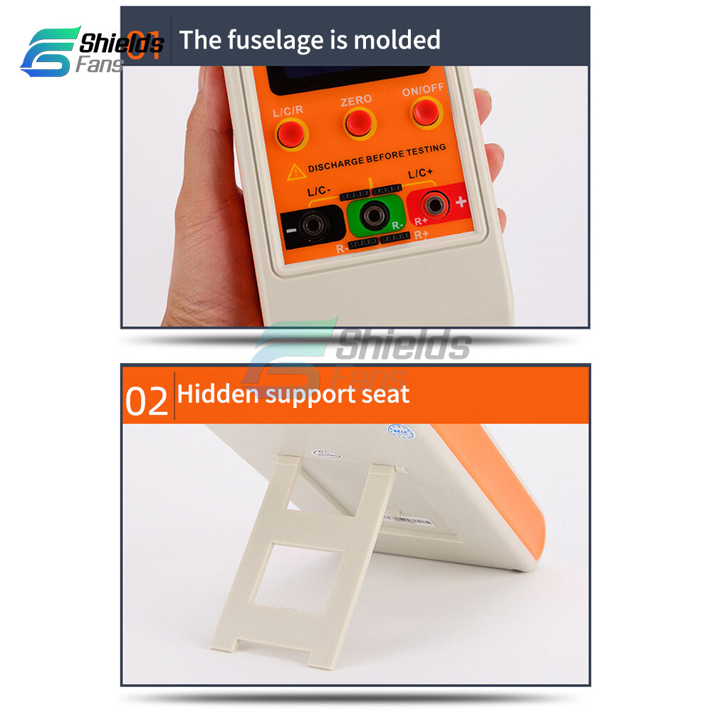 M4070 Handheld Auto Ranging LCR Meter Capacitance Inductance Resistance Tester