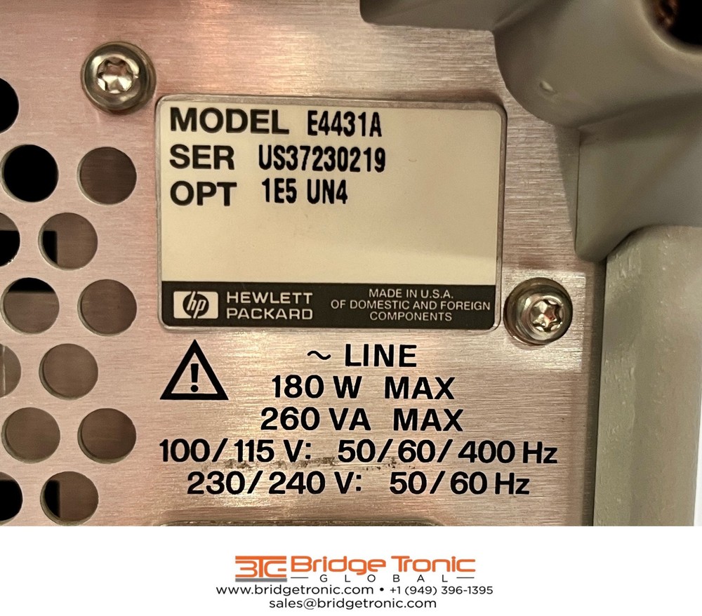 Agilent ESG D 2000 A Digital Signal Generator