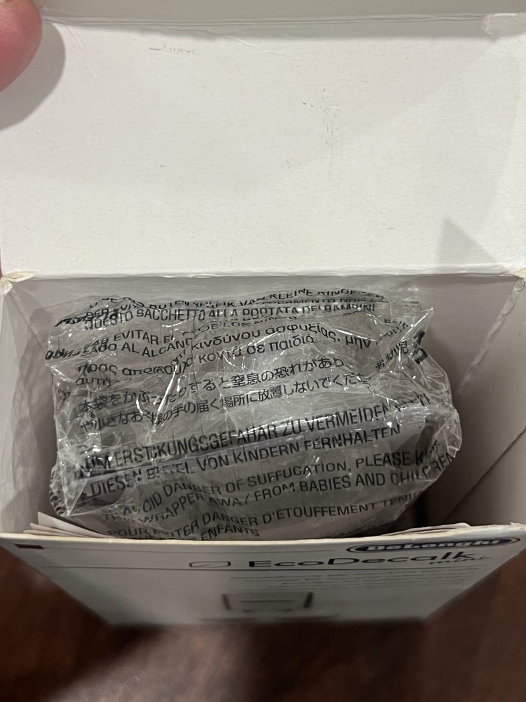 DeLonghi EcoDecalk Mini-Pack for Espresso Machine 100ml