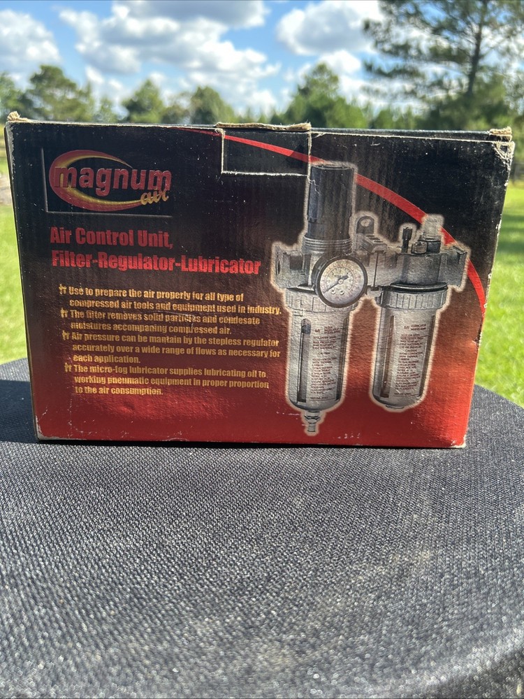 Magnum Air  Air Control Unit, Filter-regulator-lubricator